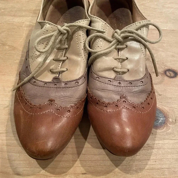 Vero Cuoio Italian Leather Lace-up Old School Baroque Oxfords Old Money 9 - Picture 4 of 7